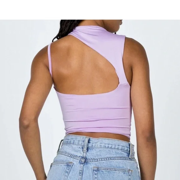 Princess Polly Asymmetrical Crop Top - Picture 5 of 5